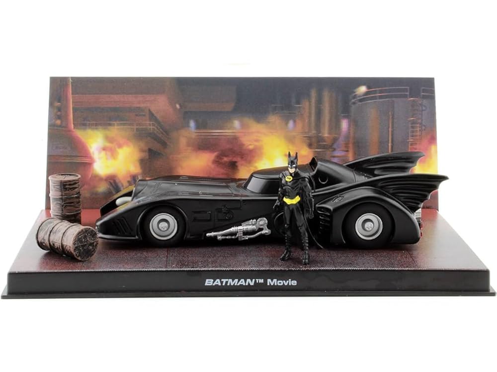 未開封　1/43 1989 MOVIE BATMOBILE(BATMAN) The Batmobile Batman Movie 1989 - 1:43 Eaglemoss Model Car